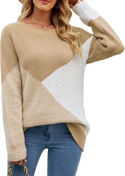Ana - Suéter Jersey Versátil Holgado