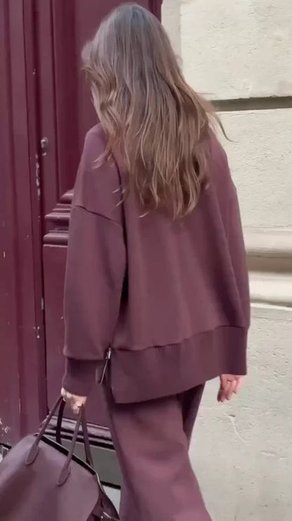Alessandra - Conjunto de Punto Versátil Elegante